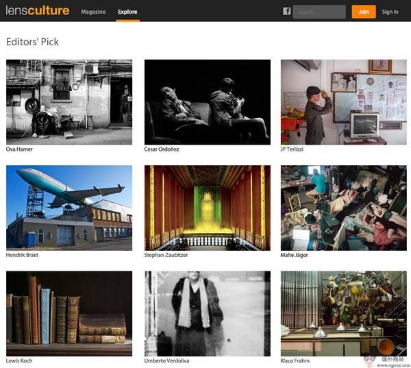 LensCulture:鏡頭文化攝影獎官網