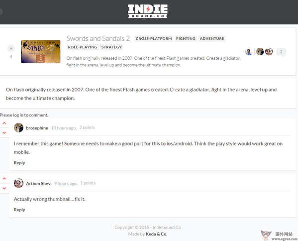 IndieBound:獨立遊戲探索平臺