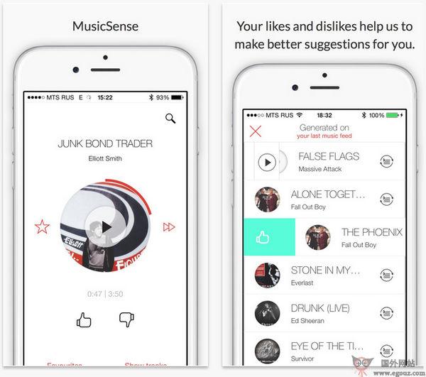 MusicSense:智慧音樂推薦應用