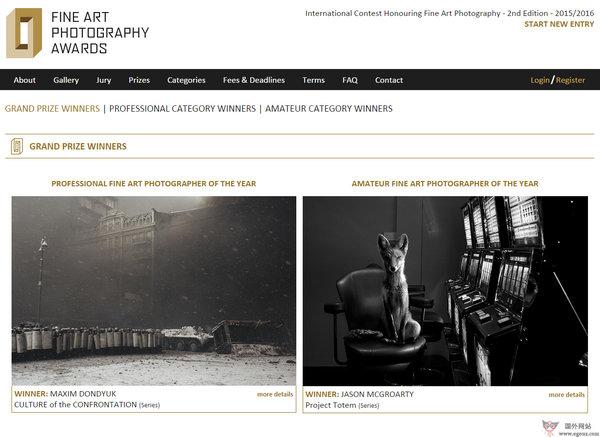 FAPA:國際美術攝影獎官網