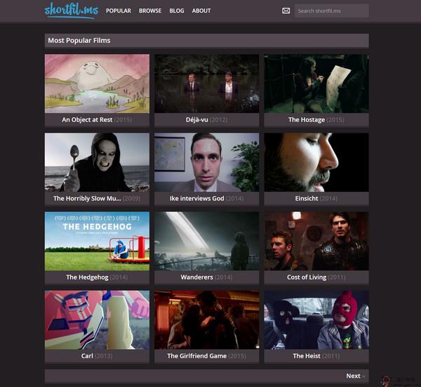 ShortFilms:網際網路短視訊分享網