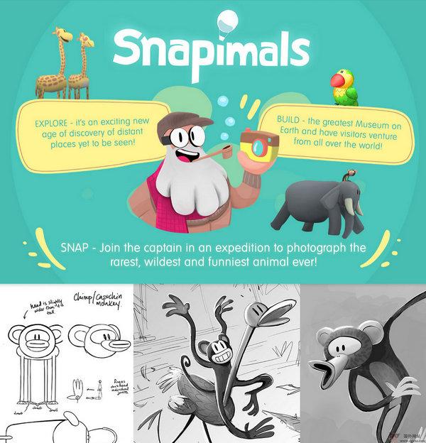 Snapimals:治癒系野生動物拍照遊戲