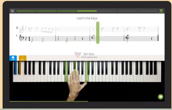 Skoove:線上鋼琴虛擬教學網2