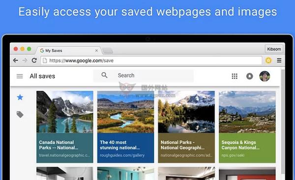 GoogleSaves:谷歌瀏覽器圖片收藏書籤