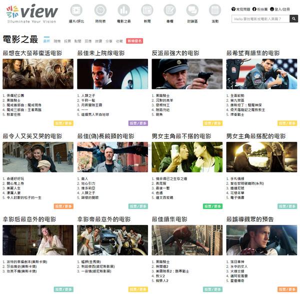 ViewMovie:臺灣觀點電影資料庫