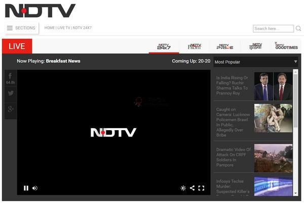 NDTV:新德里電視臺