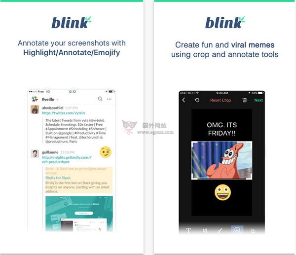 Blink:手機截圖編輯應用
