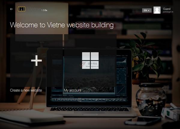 Vietne:國外免費簡單建站平臺