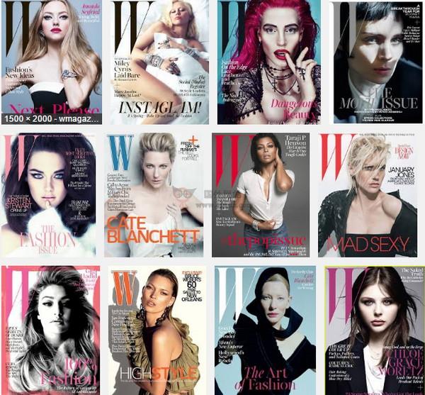 美國《W Magazine》女性時尚雜誌