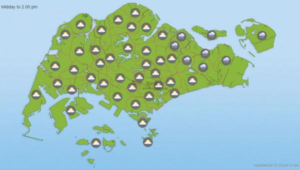 新加坡氣象局官網