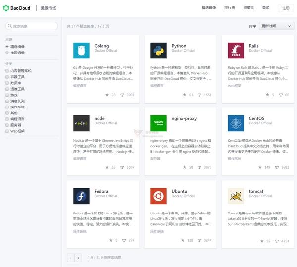 DaoCloud Hub 免費開源映象應用市場